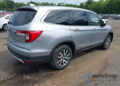 2021 Honda Pilot Awd Ex-L z USA, uszkodzony, nr VIN 5FNYF6H55MB065826